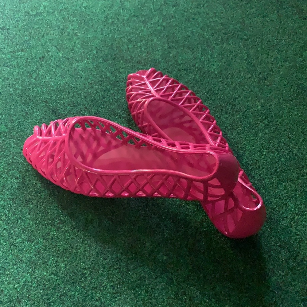 American Apparel pvc jelly sandal NEW! Flats - Picture 4 of 4